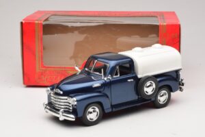 Chevrolet Pickup Modrý Mira 1:18 6270 Kov – obrázok 8 z 8