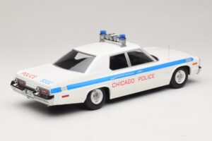 Dodge Monaco Chicago Polícia KK-Scale 1:18 KKDC181151 Kov – obrázok 2 z 6