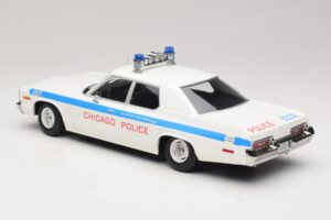 Dodge Monaco Chicago Polícia KK-Scale 1:18 KKDC181151 Kov – obrázok 5 z 6