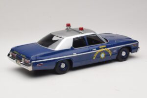 Dodge Monaco Nevada Highway Patrol Modrá & Strieborná KK-Scale 1:18 KKDC181155 Kov – obrázok 2 z 6