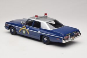 Dodge Monaco Nevada Highway Patrol Modrá & Strieborná KK-Scale 1:18 KKDC181155 Kov – obrázok 5 z 6