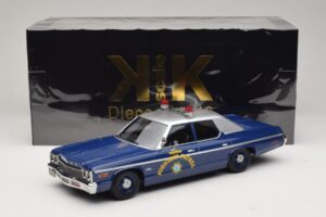 Dodge Monaco Nevada Highway Patrol Modrá & Strieborná KK-Scale 1:18 KKDC181155 Kov – obrázok 6 z 6