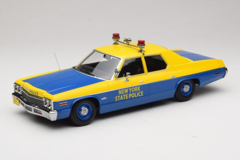 Dodge Monaco New York State Police Žltá & Modrá KK-Scale 1:18 KKDC181156 Kov