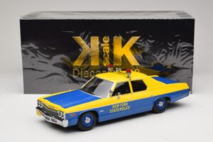 Dodge Monaco New York State Police Žltá & Modrá KK-Scale 1:18 KKDC181156 Kov – obrázok 6 z 6