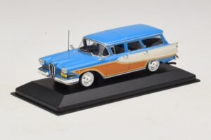 Edsel Bermuda Kombi Caribbean Turquoise Minichamps 1:43 400082014 Kov – obrázok 2 z 4