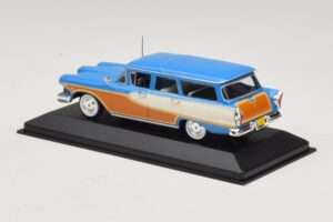 Edsel Bermuda Kombi Caribbean Turquoise Minichamps 1:43 400082014 Kov – obrázok 3 z 4