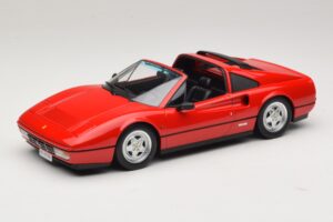 Ferrari 328 GTS Červený S Čiernym Interiérom KK-Scale 1:18 KKDC180551 Kov