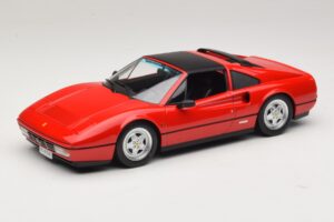 Ferrari 328 GTS Červený S Čiernym Interiérom KK-Scale 1:18 KKDC180551 Kov – obrázok 2 z 7