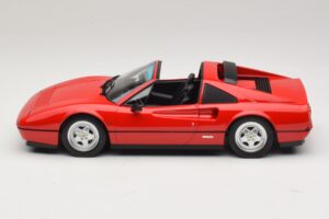 Ferrari 328 GTS Červený S Čiernym Interiérom KK-Scale 1:18 KKDC180551 Kov – obrázok 4 z 7