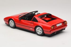 Ferrari 328 GTS Červený S Čiernym Interiérom KK-Scale 1:18 KKDC180551 Kov – obrázok 6 z 7