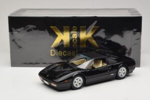 Ferrari 328 GTS US Version Čierny Miami Vice Sonny KK-Scale 1:18 KKDC181702 Kov – obrázok 7 z 7
