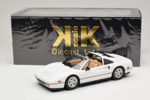 Ferrari 328 GTS US Version Biely KK-Scale 1:18 KKDC181703 Kov – obrázok 7 z 7