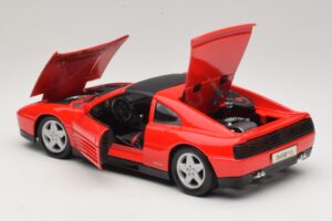 Ferrari 348 TS Červený Maisto 1:18 31804 Kov – obrázok 5 z 8