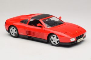 Ferrari 348 TS Červený Maisto 1:18 31804 Kov – obrázok 6 z 8