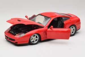 Ferrari 550 Maranello Červený Majorette 1:18 5974 Kov – obrázok 2 z 8