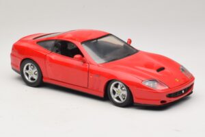 Ferrari 550 Maranello Červený Majorette 1:18 5974 Kov – obrázok 6 z 8