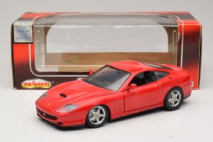 Ferrari 550 Maranello Červený Majorette 1:18 5974 Kov – obrázok 8 z 8