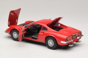 Ferrari Dino 246 Červený Majorette 1:18 5271 Kov – obrázok 5 z 8