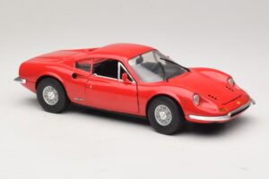Ferrari Dino 246 Červený Majorette 1:18 5271 Kov – obrázok 6 z 8