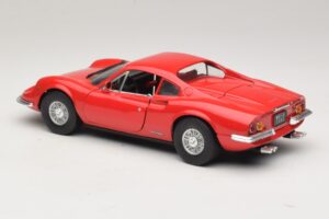 Ferrari Dino 246 Červený Majorette 1:18 5271 Kov – obrázok 7 z 8