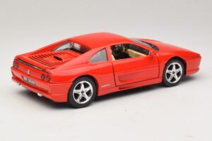 Ferrari F355 Červený Majorette 1:18 03488200 Kov – obrázok 3 z 8