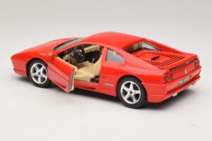 Ferrari F355 Červený Majorette 1:18 03488200 Kov – obrázok 5 z 8