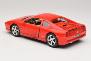 Ferrari F355 Červený Majorette 1:18 03488200 Kov – obrázok 7 z 8