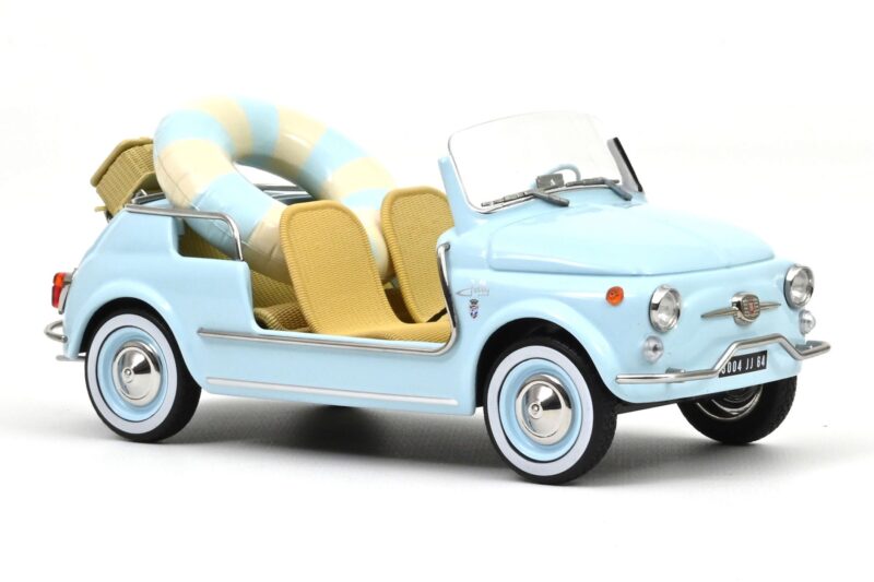Fiat 500 Jolly Modrý Norev 1:18 187793 Kov