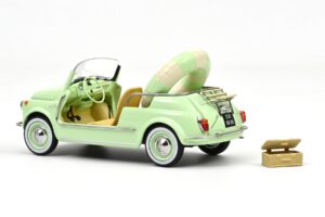 Fiat 500 Jolly Zelený Norev 1:18 187794 Kov – obrázok 2 z 5