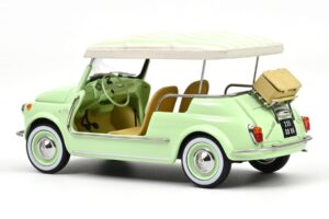 Fiat 500 Jolly Zelený Norev 1:18 187794 Kov – obrázok 3 z 5