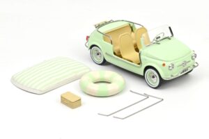 Fiat 500 Jolly Zelený Norev 1:18 187794 Kov – obrázok 5 z 5