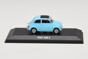 Fiat 500 L Modrý Maxichamps 1:43 940121601 Diecast