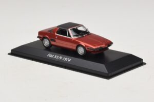 Fiat X1/9 Červený Maxichamps 1:43 940121662 Diecast – obrázok 3 z 5