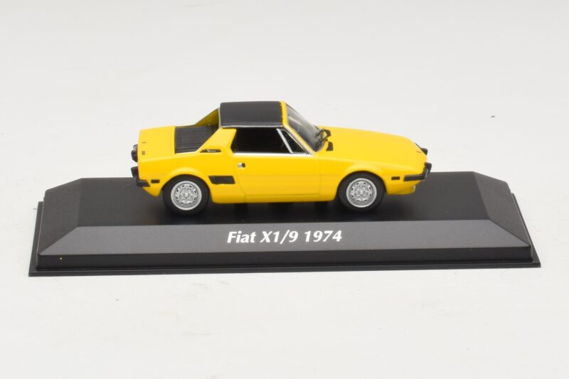 Fiat X1/9 Žltý Maxichamps 1:43 940121660 Kov