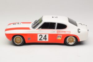 Ford Capri RS 2600 #24 D. Glemser / J. Mass 9 Hours of Kyalami Class Winner 1971 Minichamps 1:18 155718509 Diecast – obrázok 3 z 6