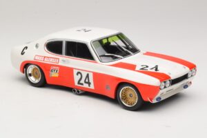 Ford Capri RS 2600 #24 D. Glemser / J. Mass 9 Hours of Kyalami Class Winner 1971 Minichamps 1:18 155718509 Diecast – obrázok 4 z 6