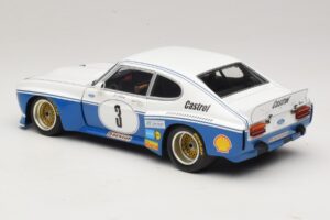 Ford Capri RS3100 #3 K. Ludwig Hockenheimring DRM 1975 Minichamps 1:18 180758003 Kov – obrázok 7 z 8
