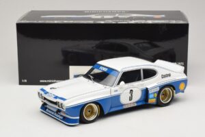 Ford Capri RS3100 #3 K. Ludwig Hockenheimring DRM 1975 Minichamps 1:18 180758003 Kov – obrázok 8 z 8
