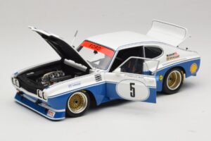 Ford Capri RS3100 #5 R. Stommelen / J. Mass Zandvoort ETC 1974 Minichamps 1:18 180748005 Kov – obrázok 2 z 8