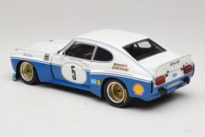 Ford Capri RS3100 #5 R. Stommelen / J. Mass Zandvoort ETC 1974 Minichamps 1:18 180748005 Kov – obrázok 7 z 8