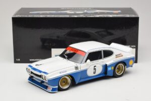 Ford Capri RS3100 #5 R. Stommelen / J. Mass Zandvoort ETC 1974 Minichamps 1:18 180748005 Kov – obrázok 8 z 8