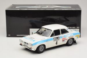 Ford Escort Mk1 RS1600 #4 R. Clark / T. Mason Winners RAC Rally 1972 Minichamps 1:18 100728104 Kov – obrázok 8 z 8