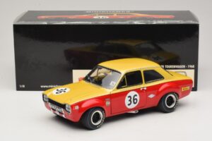 Ford Escort Mk1 TC #36 F. Gardner / D. Glemser Grand Prix der Tourenwagen 1968 Minichamps 1:18 100688136 Kov – obrázok 8 z 8