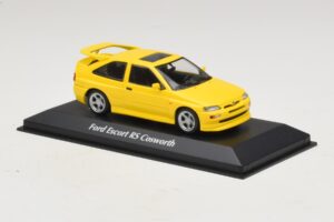 Ford Escort RS Cosworth Žltý Maxichamps 1:43 940082101 Diecast – obrázok 3 z 5