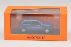 Ford Fiesta Mk4 Modrá Metalíza Maxichamps 1:43 940085061 Diecast – obrázok 5 z 5