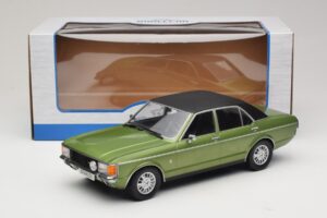 Ford Granada Mk1 Zelená Metalíza & Čierna MCG 1:18 MCG18569 Kov – obrázok 6 z 6