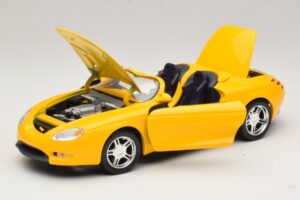 Ford Mustang Mach III Kabriolet Žltý Maisto 1:18 32815 Kov – obrázok 2 z 8