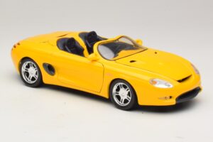 Ford Mustang Mach III Kabriolet Žltý Maisto 1:18 32815 Kov – obrázok 6 z 8