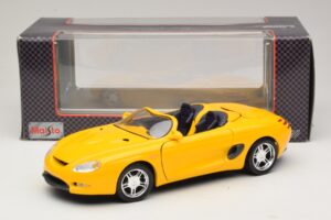 Ford Mustang Mach III Kabriolet Žltý Maisto 1:18 32815 Kov – obrázok 8 z 8