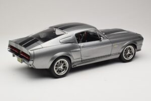 Ford Mustang Shelby GT500 Eleanor Šedá Metalíza & Čierny KK-Scale 1:12 KKDC120171 Kov – obrázok 3 z 8